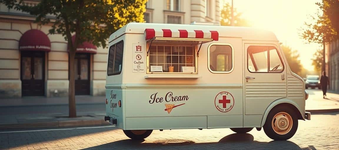 Le camion de glace, un modèle économique ambulant — ouvrir camion de glace guide