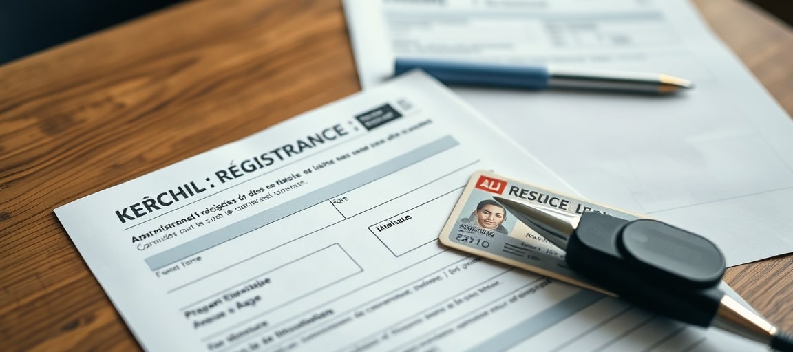 Vérification du permis et documentations — ouvrir camion de glace guide