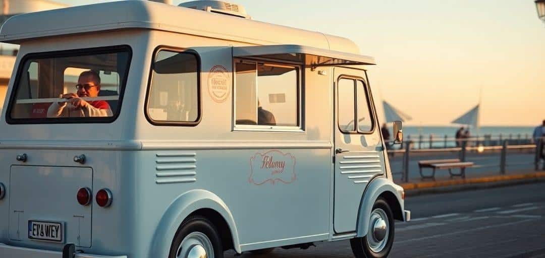 budget demarrer camion glace