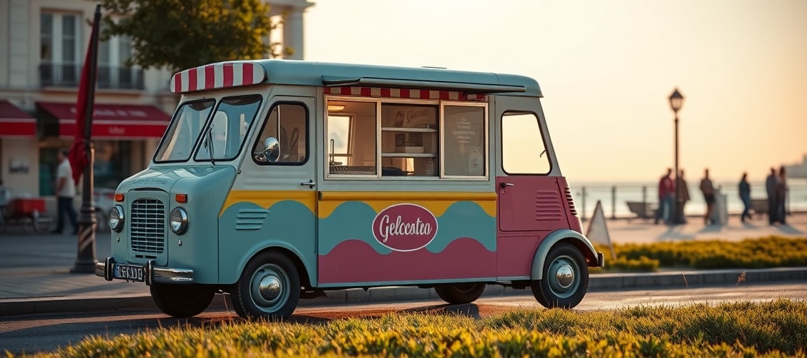 Micro-entreprise ou société : le choix structurel — machine glace italienne camion