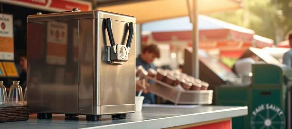 Machine à glace mono ou triphasée pour l&rsquo;ambulant ?