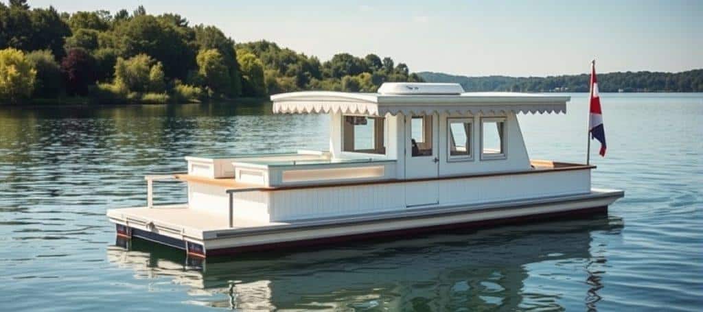 Barge à glaces sur les lacs : le concept qui intrigue