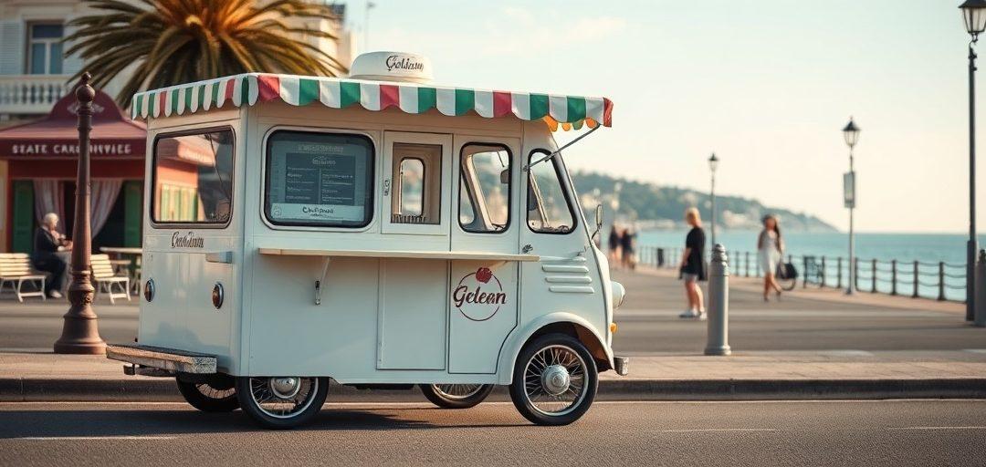 quel vehicule vendre glaces ambulant