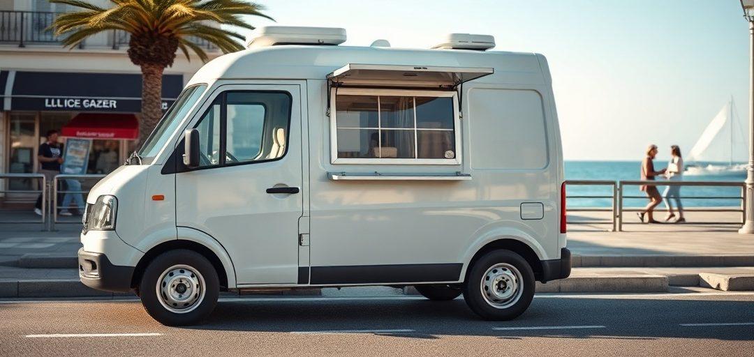 van fourgon compact glace