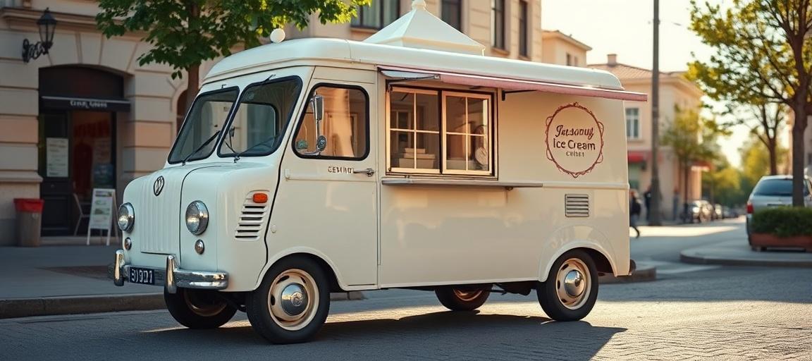 Le camion de glace, vitrine ambulante — ouvrir camion de glace guide