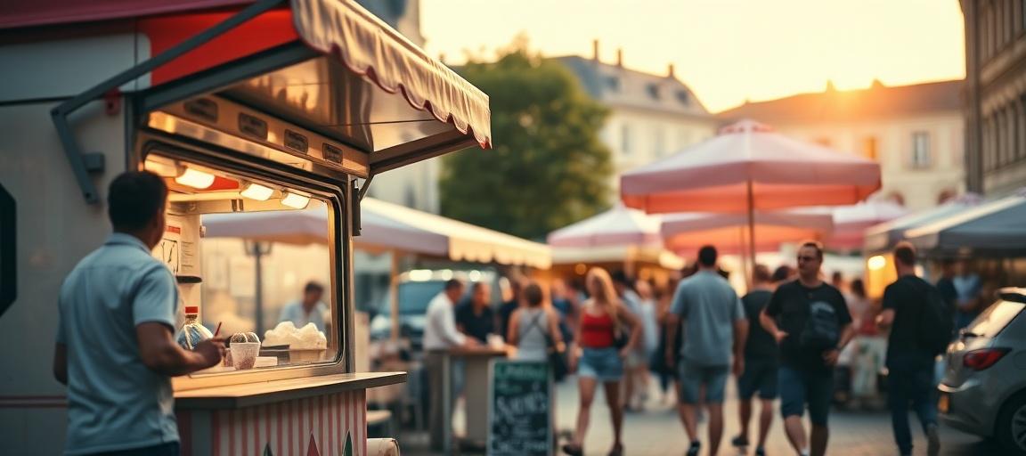 Succès commercial et satisfaction client — ouvrir camion de glace guide