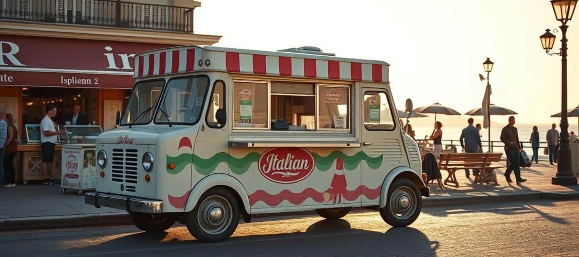 Identifier sa zone de chalandise — machine glace italienne camion