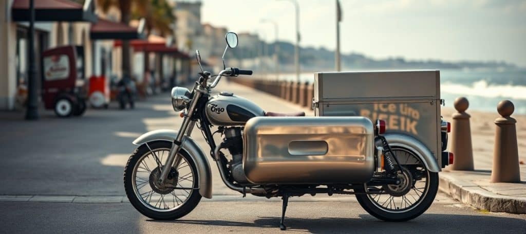 Aménager un side-car ou un caisson moto pour la glace