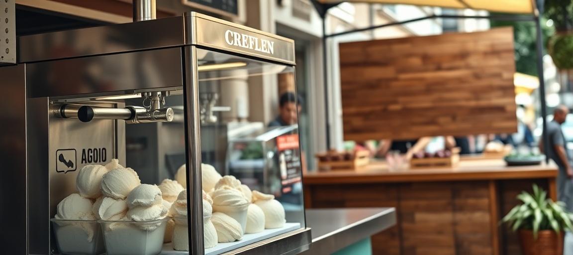 Glace italienne vs artisanale : les deux univers — machine glace italienne camion