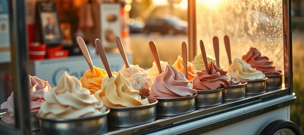 La qualité du mix : fondation de la fidélité — machine glace italienne camion