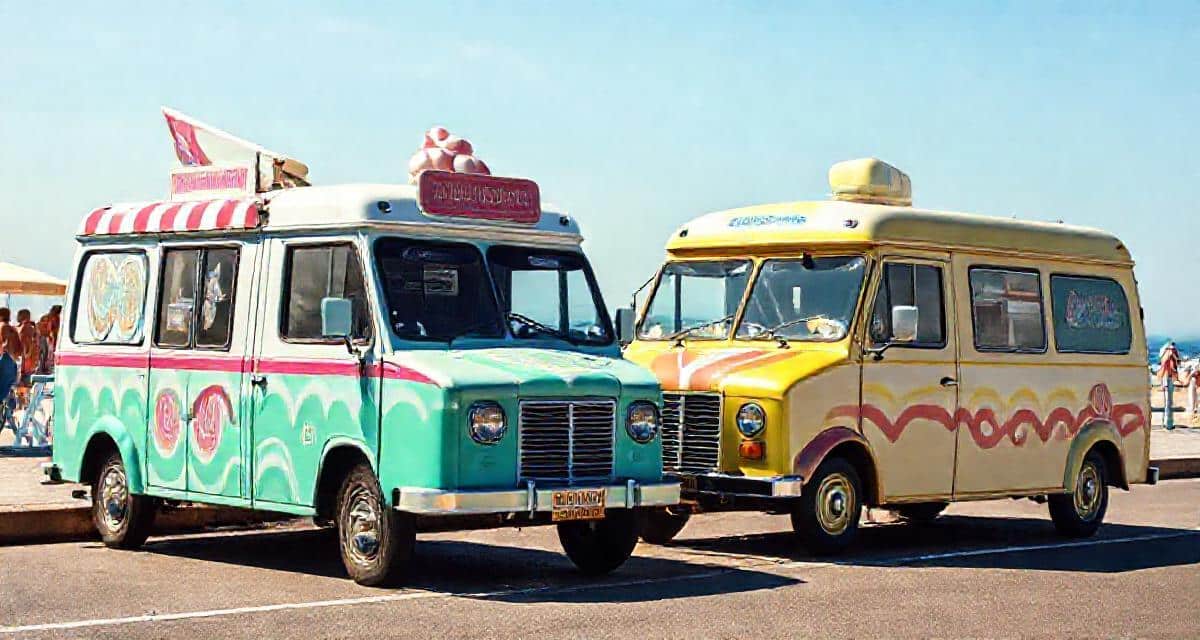 Identifier la concurrence et son positionnement — machine glace italienne camion