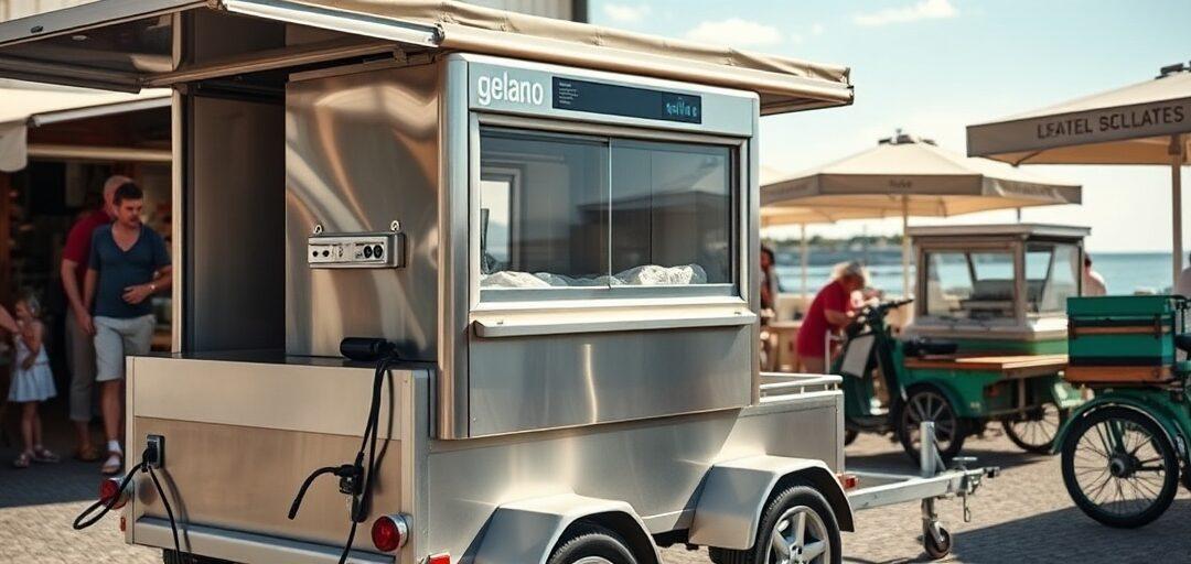 remorque machine glace energie
