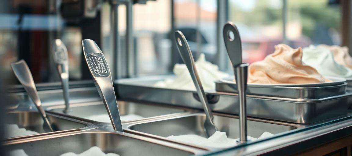 Équipement et matériel professionnel — machine glace italienne camion