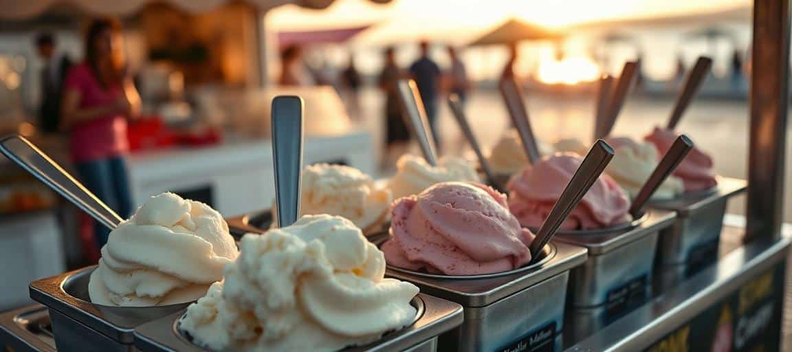 Impact sur la qualité et la vente — machine glace italienne camion